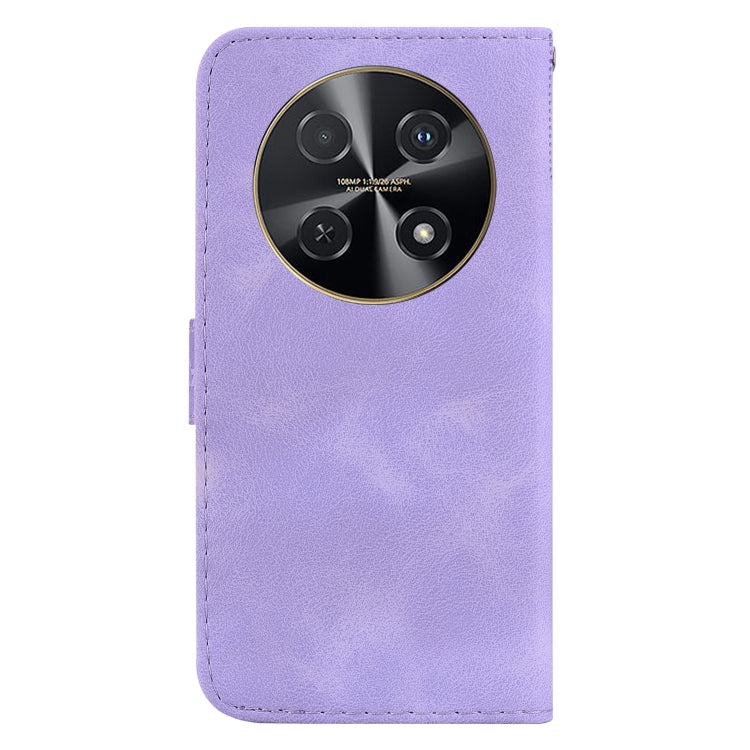 For Huawei nova 12i 4G Global Seven-shaped Embossed Leather Phone Case