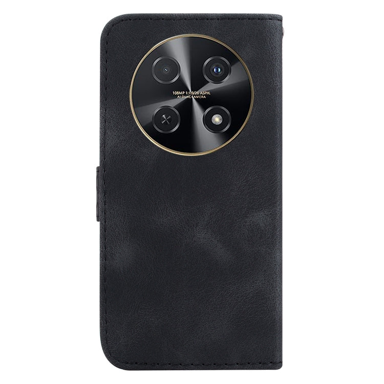 For Huawei nova 12i 4G Global Seven-shaped Embossed Leather Phone Case