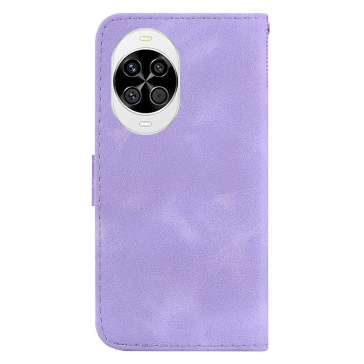 For Huawei nova 14 Seven-shaped Embossed Leather Phone Case