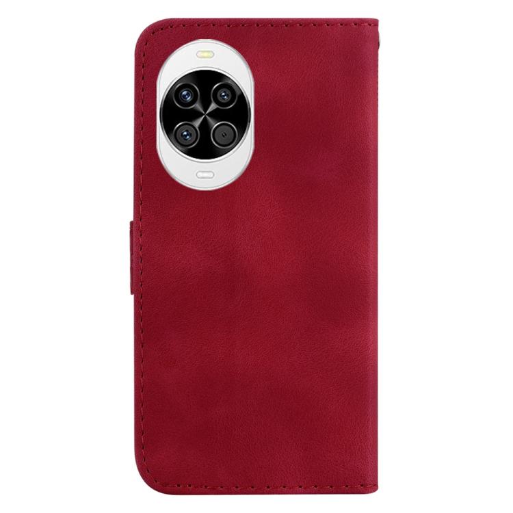 For Huawei nova 14 Seven-shaped Embossed Leather Phone Case