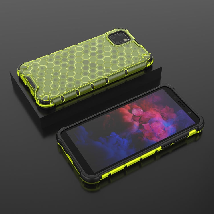 For Huawei Y5p Shockproof Honeycomb PC + TPU Protective Case