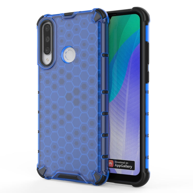 For Huawei Y6p Shockproof Honeycomb PC + TPU Protective Case