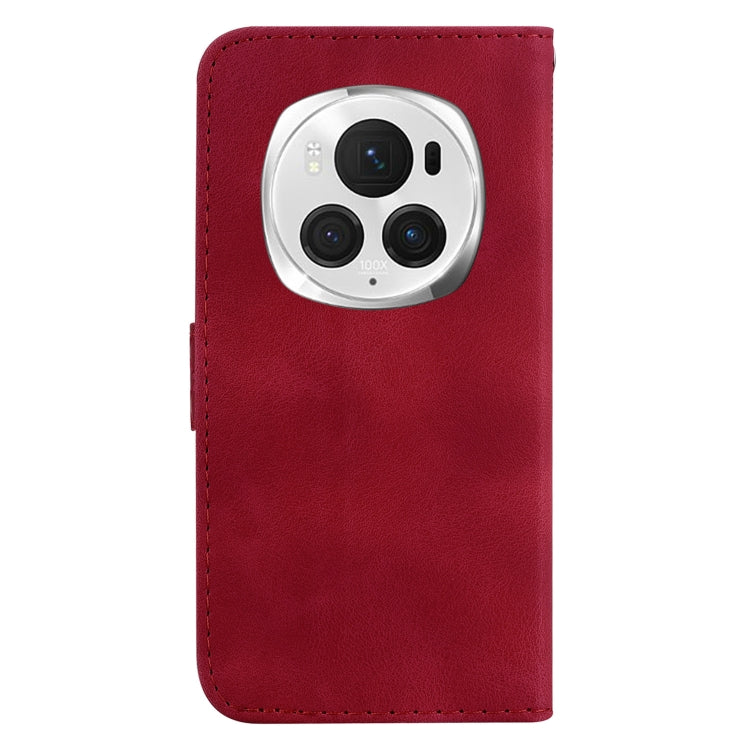 For Honor Magic6 Pro Seven-shaped Embossed Leather Phone Case