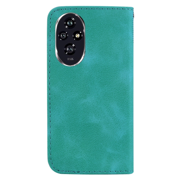 For Honor 200 5G Seven-shaped Embossed Leather Phone Case