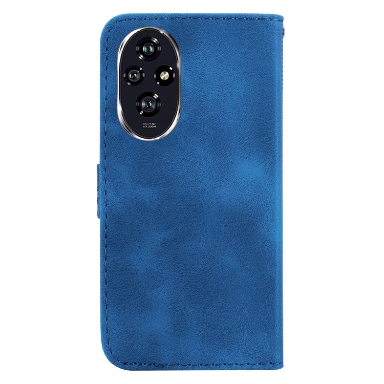 For Honor 200 5G Seven-shaped Embossed Leather Phone Case