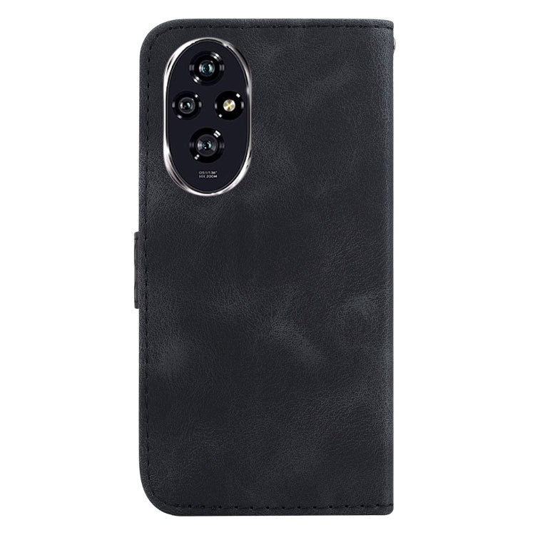 For Honor 200 5G Seven-shaped Embossed Leather Phone Case