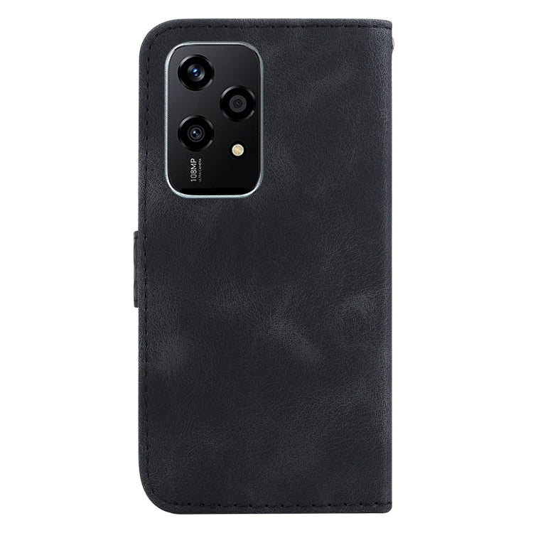 For Honor 200 Lite Global Seven-shaped Embossed Leather Phone Case