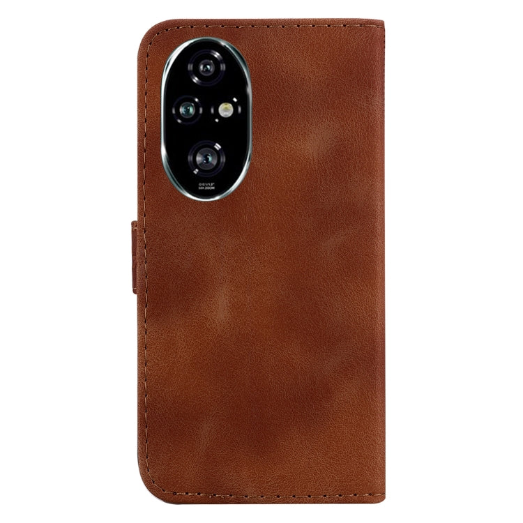 For Honor 200 Pro 5G Seven-shaped Embossed Leather Phone Case