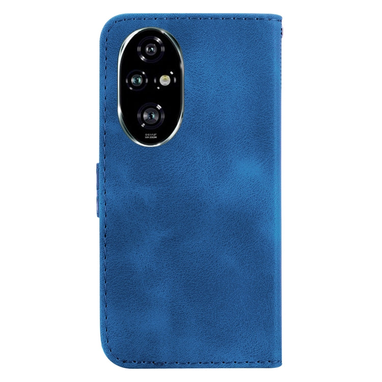 For Honor 200 Pro 5G Seven-shaped Embossed Leather Phone Case
