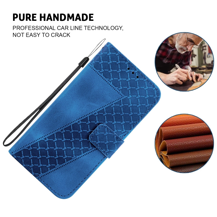 For Honor 200 Pro 5G Seven-shaped Embossed Leather Phone Case