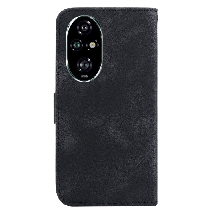 For Honor 200 Pro 5G Seven-shaped Embossed Leather Phone Case