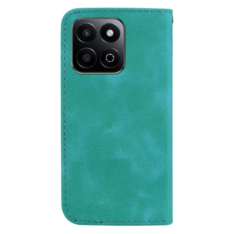 For Honor Play 60 Plus Seven-shaped Embossed Leather Phone Case