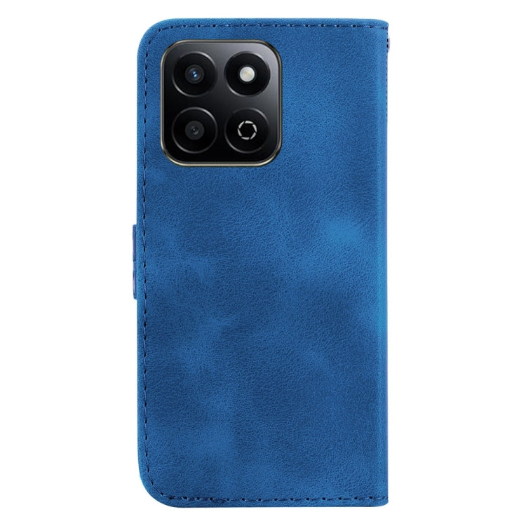 For Honor Play 60 Plus Seven-shaped Embossed Leather Phone Case
