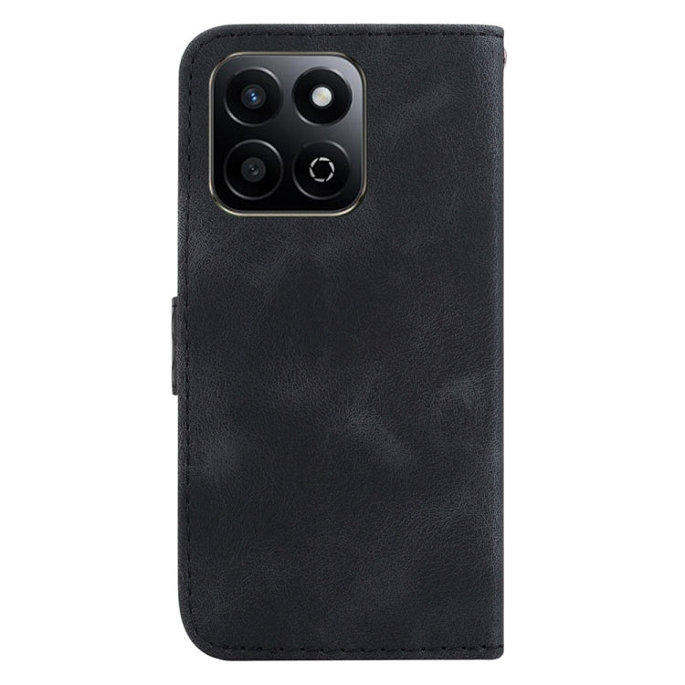 For Honor Play 60 Plus Seven-shaped Embossed Leather Phone Case