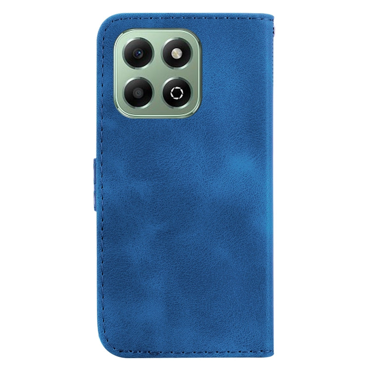For Honor X6b Seven-shaped Embossed Leather Phone Case