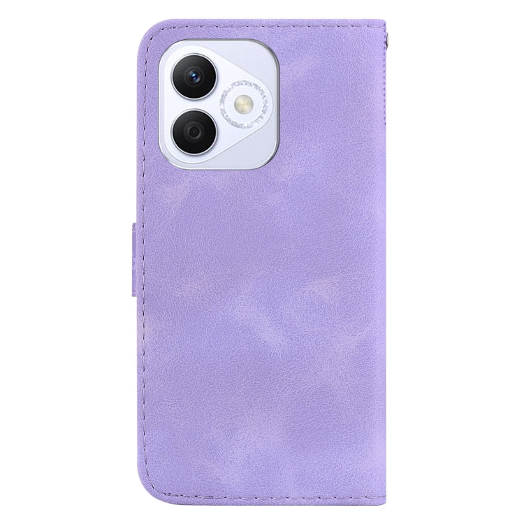 For Honor X60i Seven-shaped Embossed Leather Phone Case