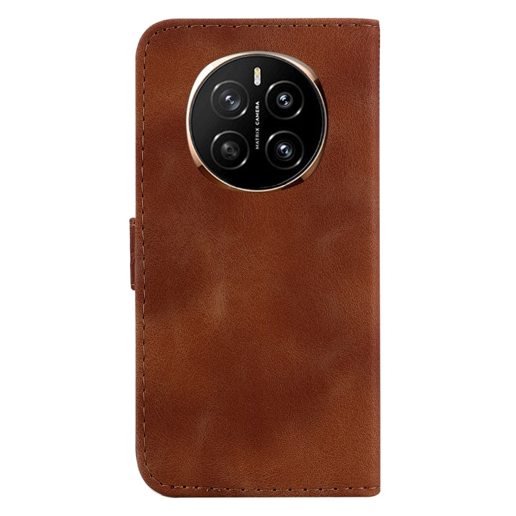 For Honor Magic7 Seven-shaped Embossed Leather Phone Case