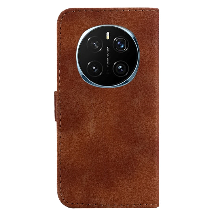 For Honor Magic7 Pro Seven-shaped Embossed Leather Phone Case