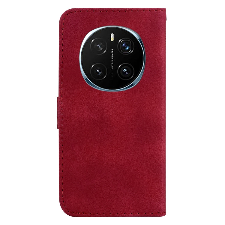 For Honor Magic7 Pro Seven-shaped Embossed Leather Phone Case