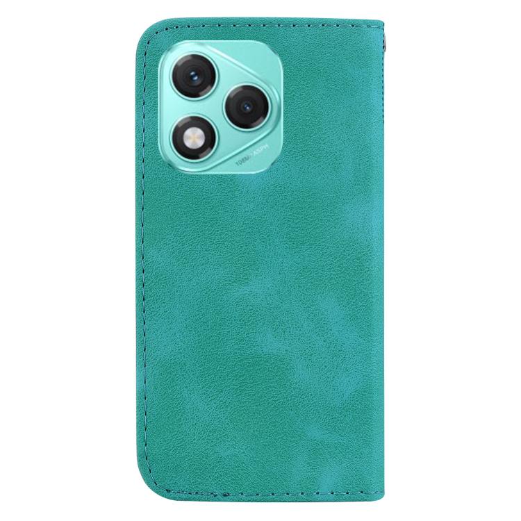 For Honor 400 Lite Global Seven-shaped Embossed Leather Phone Case