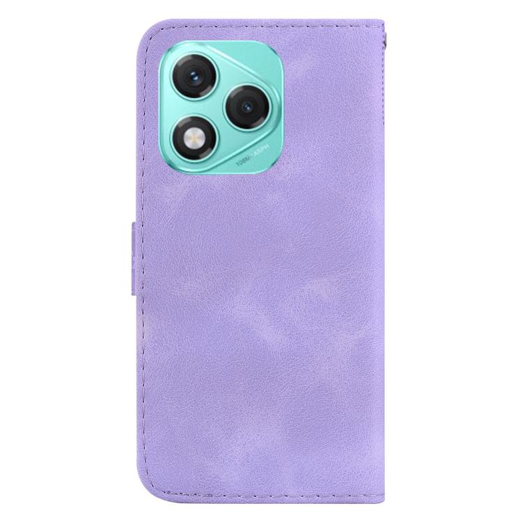 For Honor 400 Lite Global Seven-shaped Embossed Leather Phone Case