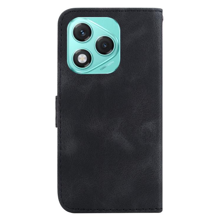 For Honor 400 Lite Global Seven-shaped Embossed Leather Phone Case