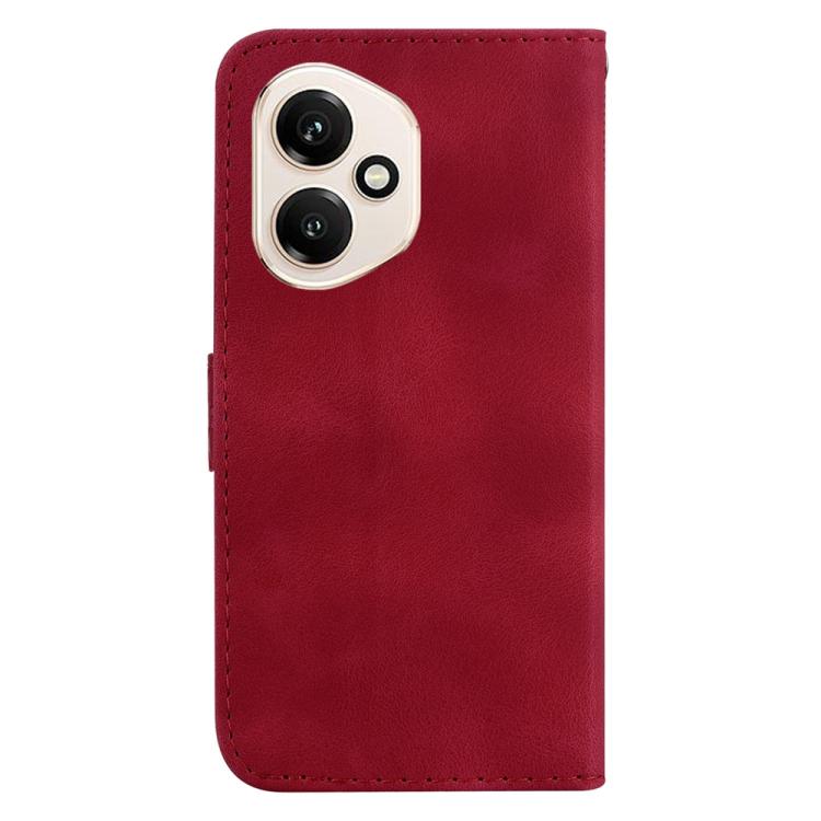 For Honor 400 Global 156.5mm Seven-shaped Embossed Leather Phone Case