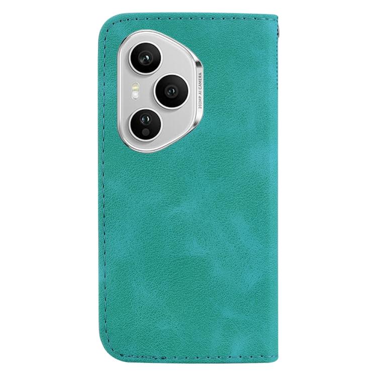 For Honor 400 Pro Global 160.8mm Seven-shaped Embossed Leather Phone Case