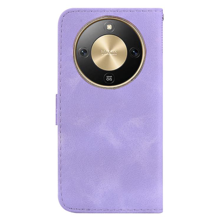For Honor X70 5G Seven-shaped Embossed Leather Phone Case