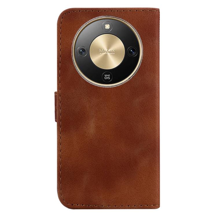 For Honor X70 5G Seven-shaped Embossed Leather Phone Case