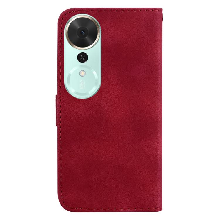 For Honor Play 70 Plus Seven-shaped Embossed Leather Phone Case