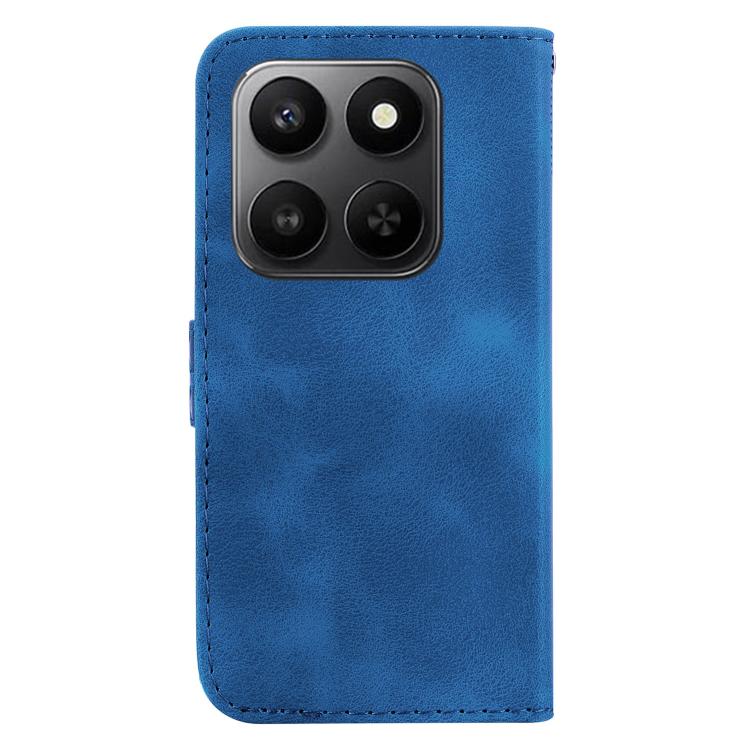 For Honor 400 Smart 4G / 5G Seven-shaped Embossed Leather Phone Case