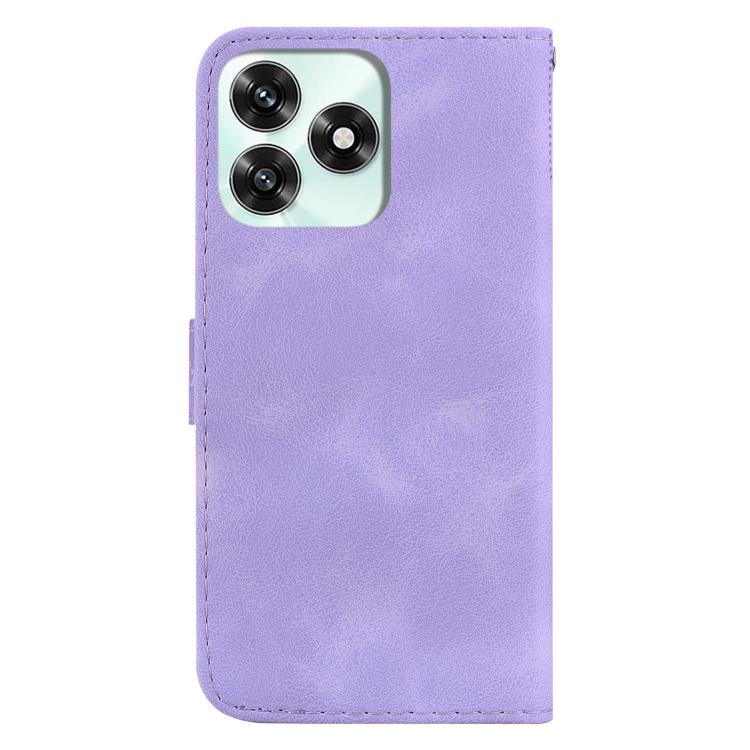For Honor X5c 4G / X5c Plus Seven-shaped Embossed Leather Phone Case