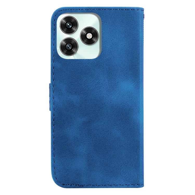 For Honor X5c 4G / X5c Plus Seven-shaped Embossed Leather Phone Case