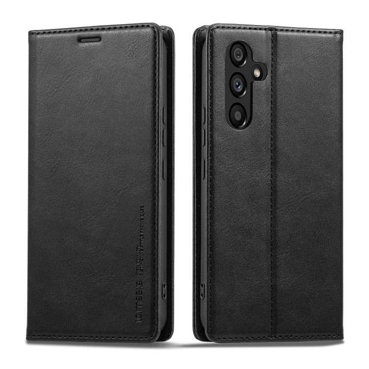 For Samsung Galaxy S23 FE 5G LC.IMEEKE RFID Anti-theft Leather Phone Case