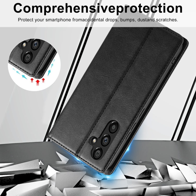 For Samsung Galaxy S23 FE 5G LC.IMEEKE RFID Anti-theft Leather Phone Case