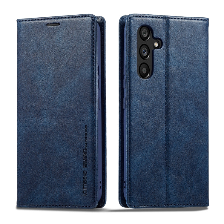 For Samsung Galaxy S23 FE 5G LC.IMEEKE RFID Anti-theft Leather Phone Case