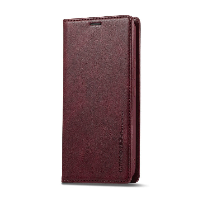 For Samsung Galaxy S23 FE 5G LC.IMEEKE RFID Anti-theft Leather Phone Case