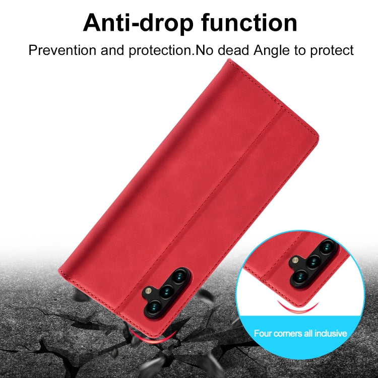 For Samsung Galaxy S23 FE 5G LC.IMEEKE Strong Magnetism Microfiber Leather Phone Case