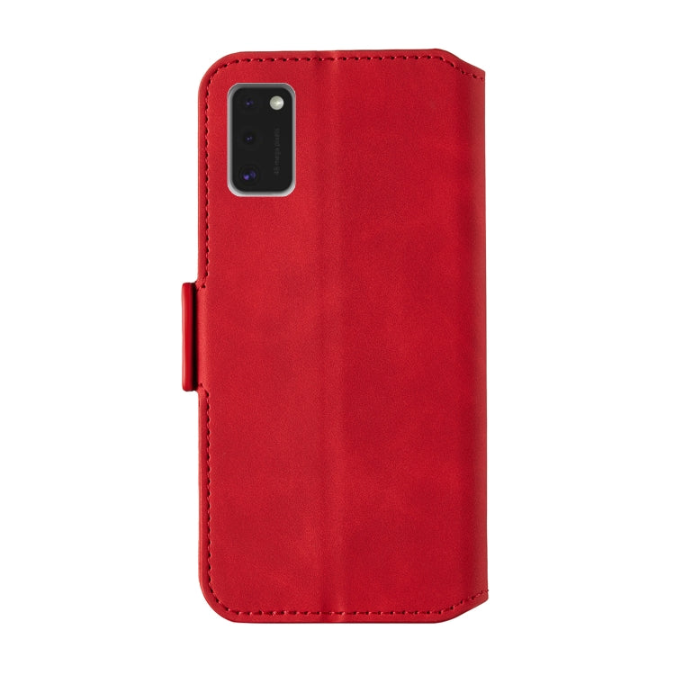 For Samsung Galaxy A41 Retro Frosted Oil Side Horizontal Flip Case with Holder & Card Slots
