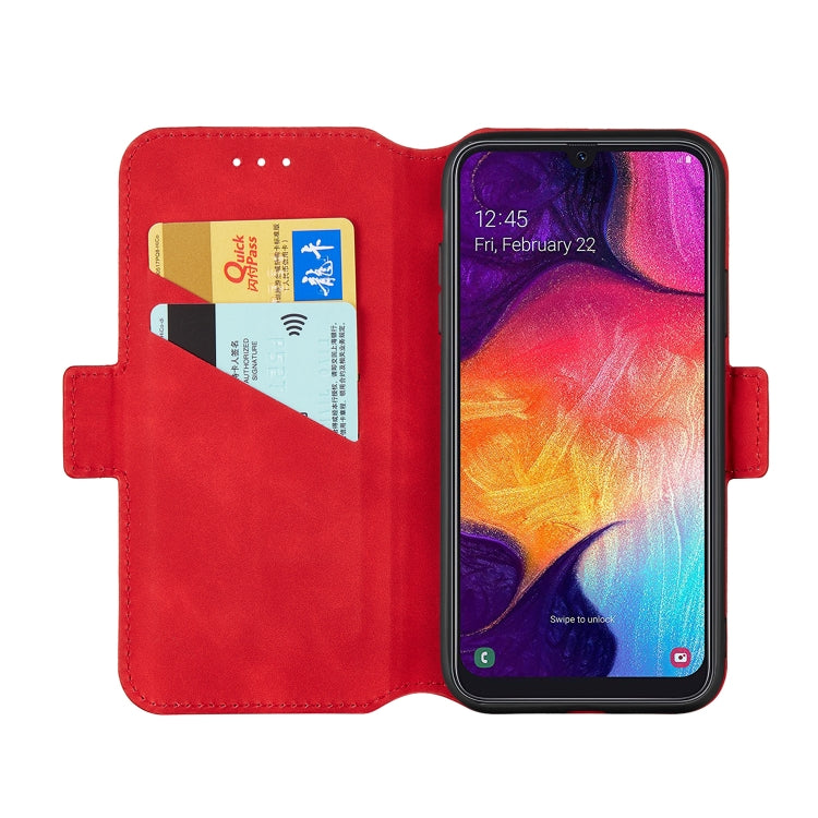 For Samsung Galaxy A41 Retro Frosted Oil Side Horizontal Flip Case with Holder & Card Slots