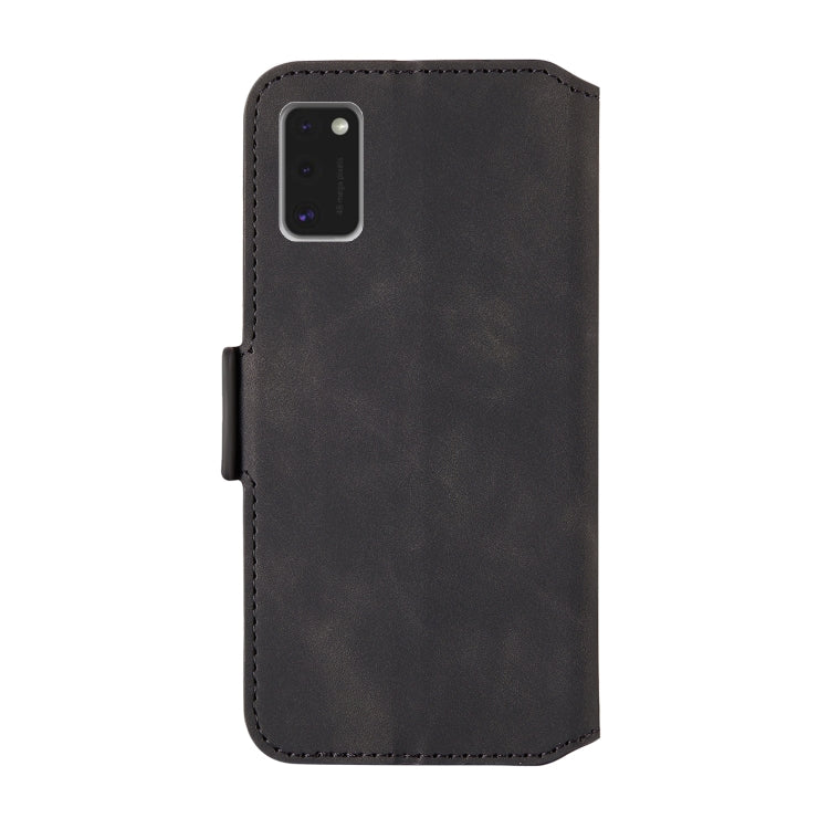 For Samsung Galaxy A41 Retro Frosted Oil Side Horizontal Flip Case with Holder & Card Slots