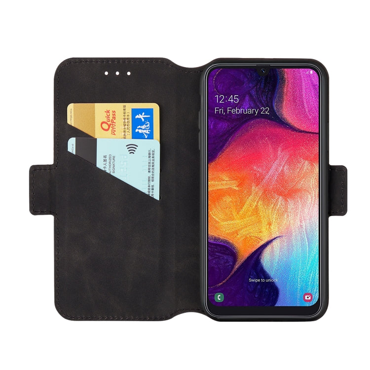 For Samsung Galaxy A41 Retro Frosted Oil Side Horizontal Flip Case with Holder & Card Slots