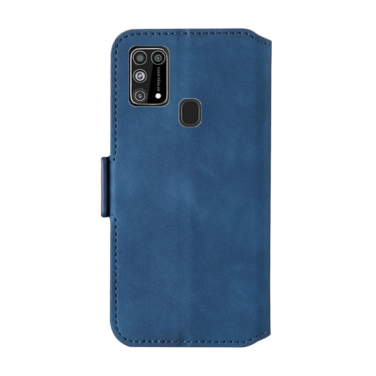 For Samsung Galaxy M31 Retro Frosted Oil Side Horizontal Flip Case with Holder & Card Slots