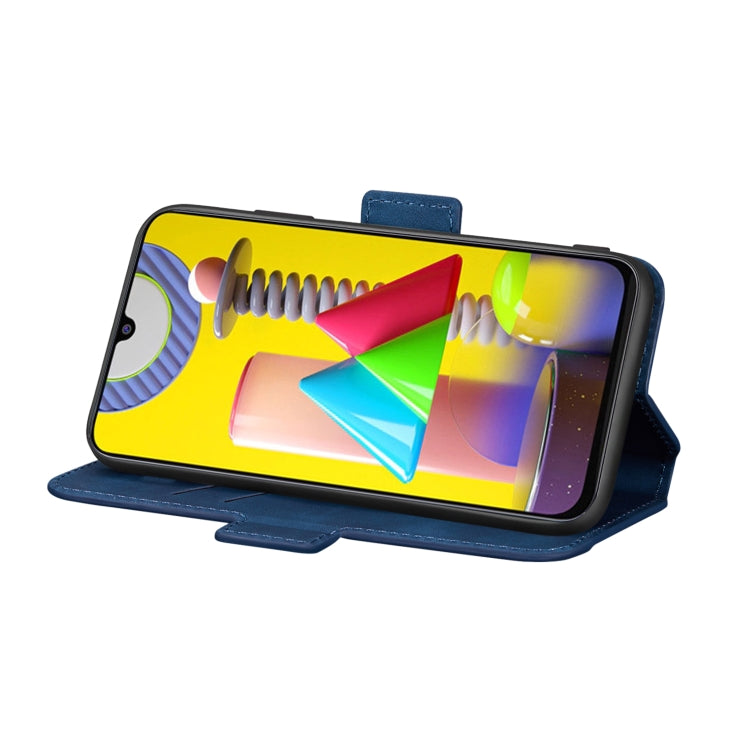 For Samsung Galaxy M31 Retro Frosted Oil Side Horizontal Flip Case with Holder & Card Slots