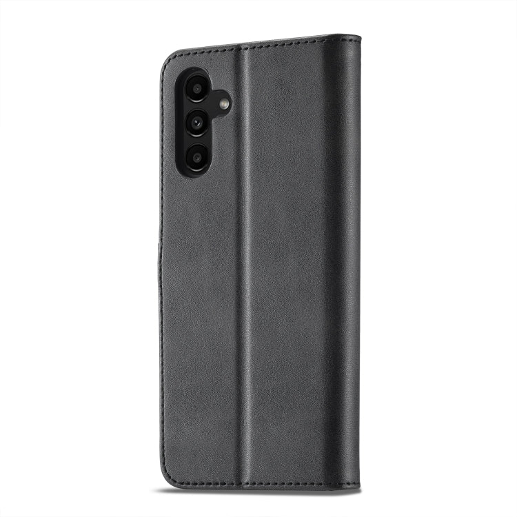 For Samsung Galaxy S23 FE 5G LC.IMEEKE Calf Texture Leather Phone Case