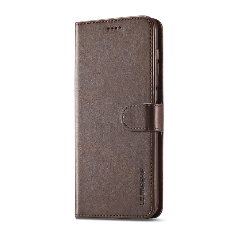 For Samsung Galaxy S23 FE 5G LC.IMEEKE Calf Texture Leather Phone Case