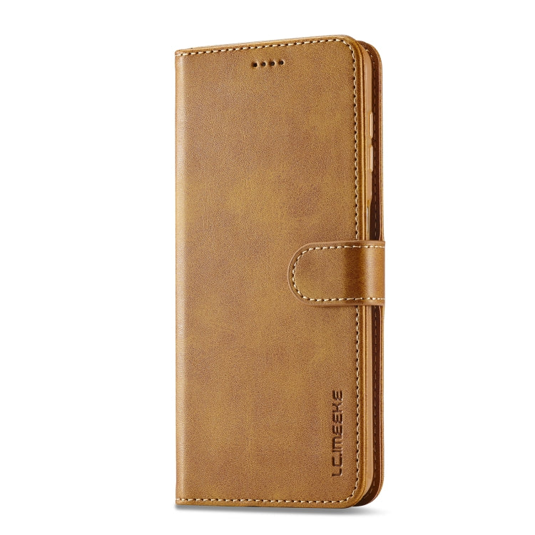 For Samsung Galaxy S23 FE 5G LC.IMEEKE Calf Texture Leather Phone Case