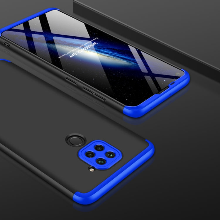 For Xiaomi Redmi Note 9 4G International Version / Redmi 10X 4G GKK Three Stage Splicing Full Coverage PC Protective Case