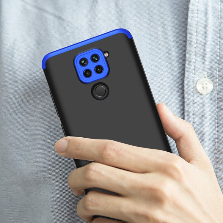 For Xiaomi Redmi Note 9 4G International Version / Redmi 10X 4G GKK Three Stage Splicing Full Coverage PC Protective Case